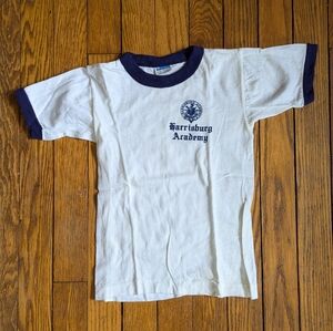 Vintage 80's Kids Small Champion Harrisburg Academy T-shirt
